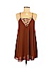 Forever 21 100% Polyester Brown Casual Dress Size M - photo 1