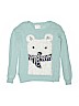 Justice Graphic Green Pullover Sweater Size 14 - photo 1