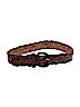 Unbranded 100% Leather Solid Brown Leather Belt Size M - photo 1
