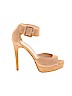 Pelle Moda Tan Heels Size 7 1/2 - photo 1