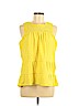 MICHAEL Michael Kors Yellow Sleeveless Top Size M - photo 1