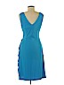 Express 100% Polyester Blue Casual Dress Size 9 - photo 2