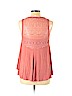 Rewind Red Sleeveless Top Size L - photo 2