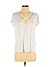 TOBI White Short Sleeve Top Size S - photo 1