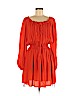 Michael Kors 100% Silk Orange Casual Dress Size 6 - photo 1