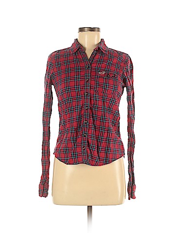 Hollister Long Sleeve Button-Down Shirt (view 1)