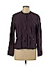 Coldwater Creek 100% Cotton Purple Jacket Size 14 (petite) - photo 1