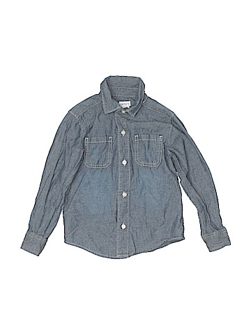 Carter's Long Sleeve Button-Down Shirt (view 1)