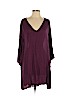 Lush 100% Rayon Purple Casual Dress Size S - photo 1