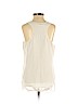 Walter 100% Silk White Sleeveless Silk Top Size 0 - photo 2