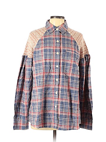 Free People Long Sleeve Button-Down Shirt (view 1)