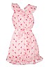 D-Signed 100% Polyester Floral Pink Dress Size 14 - 16 - photo 1
