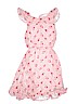 D-Signed 100% Polyester Floral Pink Dress Size 14 - 16 - photo 2