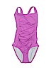 Speedo Purple One Piece Swimsuit Size 14 - photo 1