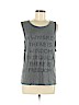 Haute Hippie 100% Modal Gray Tank Top Size M - photo 1
