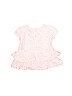 Child of Mine by Carter's Animal Print Graphic Pink Dress Size 3-6 mo - photo 2