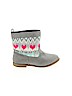 Gymboree Print Gray Ankle Boots Size 8 (kids) - photo 1