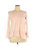 Democracy 100% Cotton Pink Long Sleeve Top Size XL - photo 1