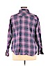SONOMA life + style 100% Cotton Purple Long Sleeve Button-Down Shirt Size 1X - photo 2