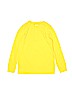 Primary Clothing 100% Cotton Solid Yellow Long Sleeve Henley Size 8 - 9 - photo 1