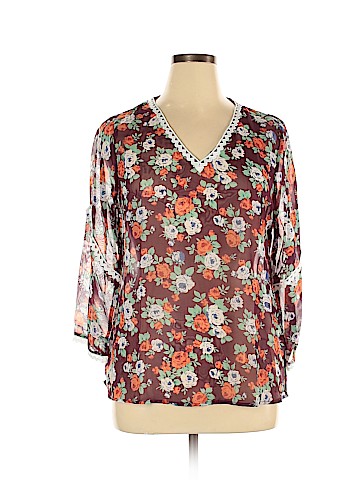 Assorted Brands 3/4 Sleeve Blouse (view 1)