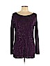 Alice + Olivia Purple Long Sleeve Top Size L - photo 1