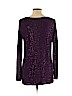 Alice + Olivia Purple Long Sleeve Top Size L - photo 2