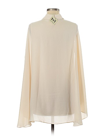 Haute Hippie Long Sleeve Silk Top (view 2)