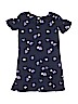 Old Navy 100% Cotton Floral Blue Dress Size 14 - photo 2