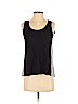 Ann Taylor LOFT 100% Cotton Black Sleeveless Blouse Size XXS (petite) - photo 1