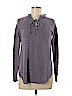 American Eagle Outfitters 100% Cotton Purple Long Sleeve Top Size M - photo 1