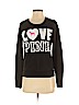 Victoria's Secret Pink Black Sweatshirt Size XS - photo 1
