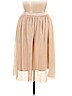 H&M 100% Polyester Pink Casual Skirt Size 14 - photo 1