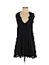 Free People 100% Rayon Black Casual Dress Size XS - photo 1
