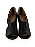 Isola 100% Leather Black Heels Size 8 1/2 - photo 2