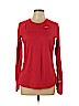 Nike 100% Polyester Red Long Sleeve Henley Size L - photo 1
