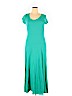 Lauren by Ralph Lauren Teal Casual Dress Size XL - photo 1