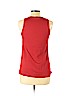 Theory Red Sleeveless Blouse Size L - photo 2