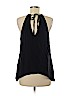 BCBGMAXAZRIA 100% Polyester Black Sleeveless Blouse Size M - photo 2