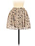 Forever 21 100% Polyester Tan Casual Skirt Size M - photo 2