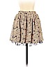Forever 21 100% Polyester Tan Casual Skirt Size M - photo 1