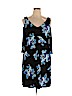 Connected Apparel Black Casual Dress Size 14 - photo 1