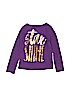 Lands' End 100% Cotton Purple Long Sleeve T-Shirt Size 5 - 6 - photo 1