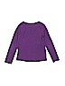Lands' End 100% Cotton Purple Long Sleeve T-Shirt Size 5 - 6 - photo 2