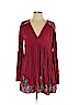 free people x cp shades 100% Polyester Red Casual Dress Size XS - photo 1