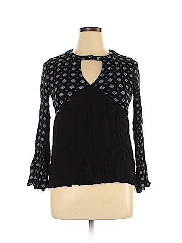 Adam Levine Long Sleeve Blouse (view 1)