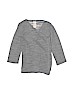 Faded Glory 100% Polyester Solid Gray Cardigan Size L (kids) - photo 1