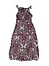 Art Class 100% Rayon Print Purple Dress Size 6 - 6X - photo 1