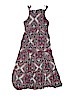 Art Class 100% Rayon Print Purple Dress Size 6 - 6X - photo 2