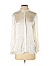 Zara 100% Viscose White Long Sleeve Blouse Size S - photo 1